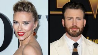 Scarlett Johansson and Chris Evans