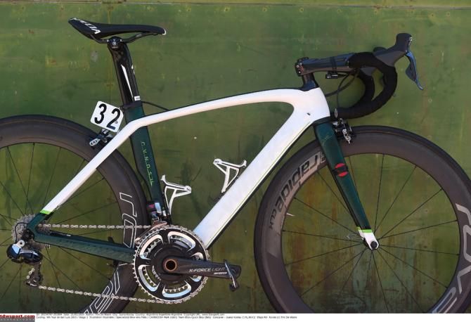 Mark Cavendish's 2015 Specialized S-Works Venge road bike