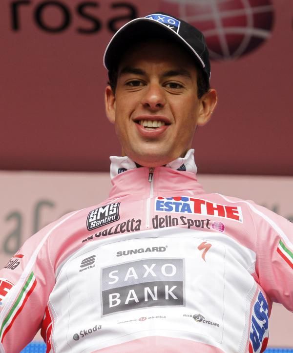 Richie Porte (Saxo Bank) in pink