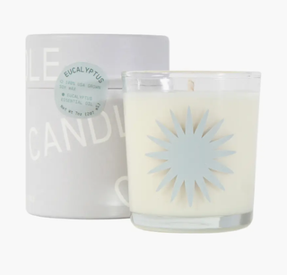Naturally scented soy candle.