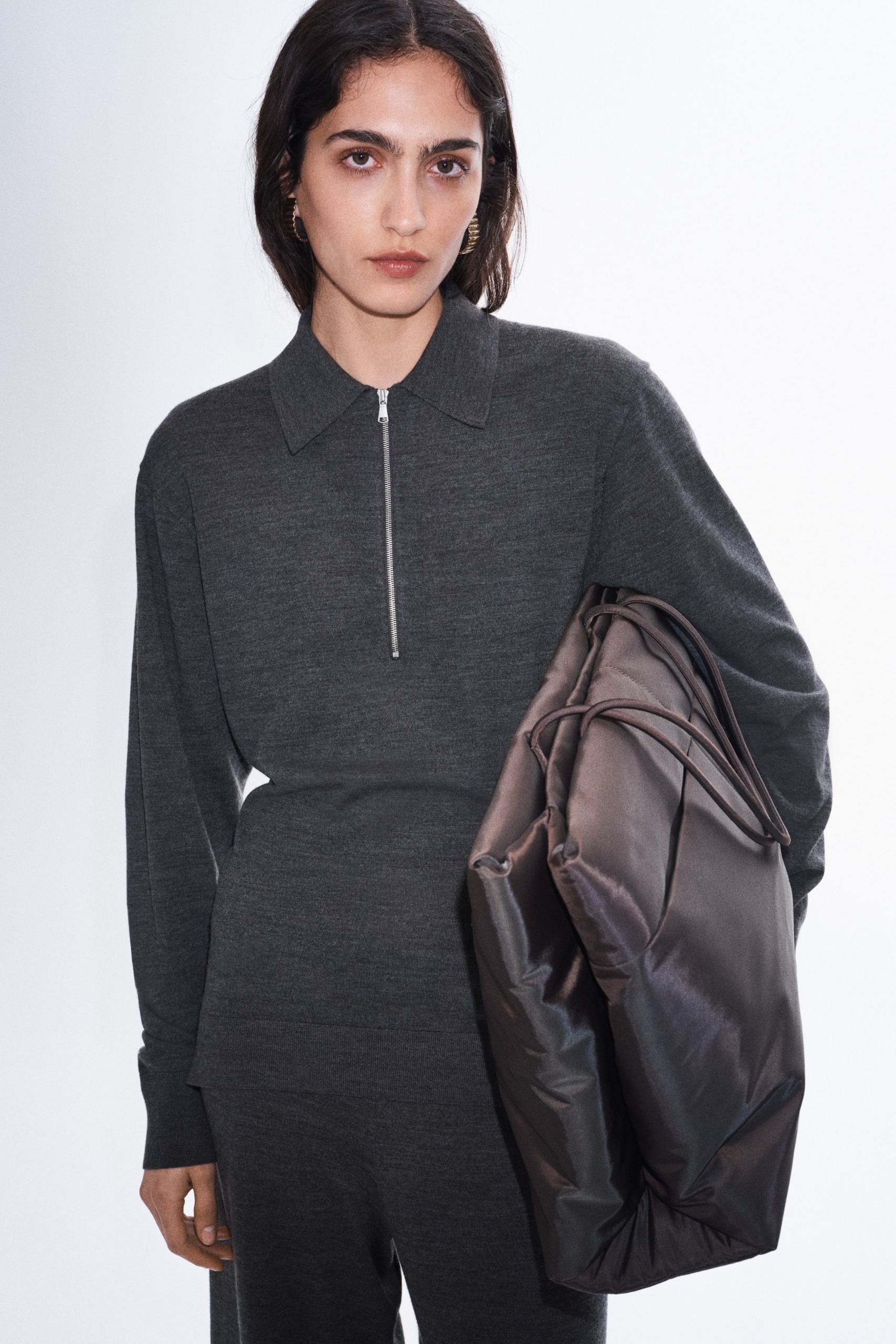 Fine-Knit Merino Wool Polo Shirt