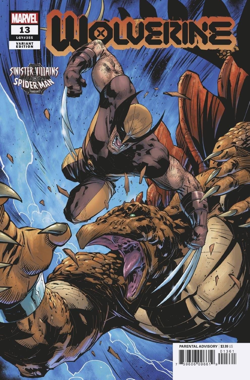 Wednesday, June 23 Spider-Man Villains variant cover