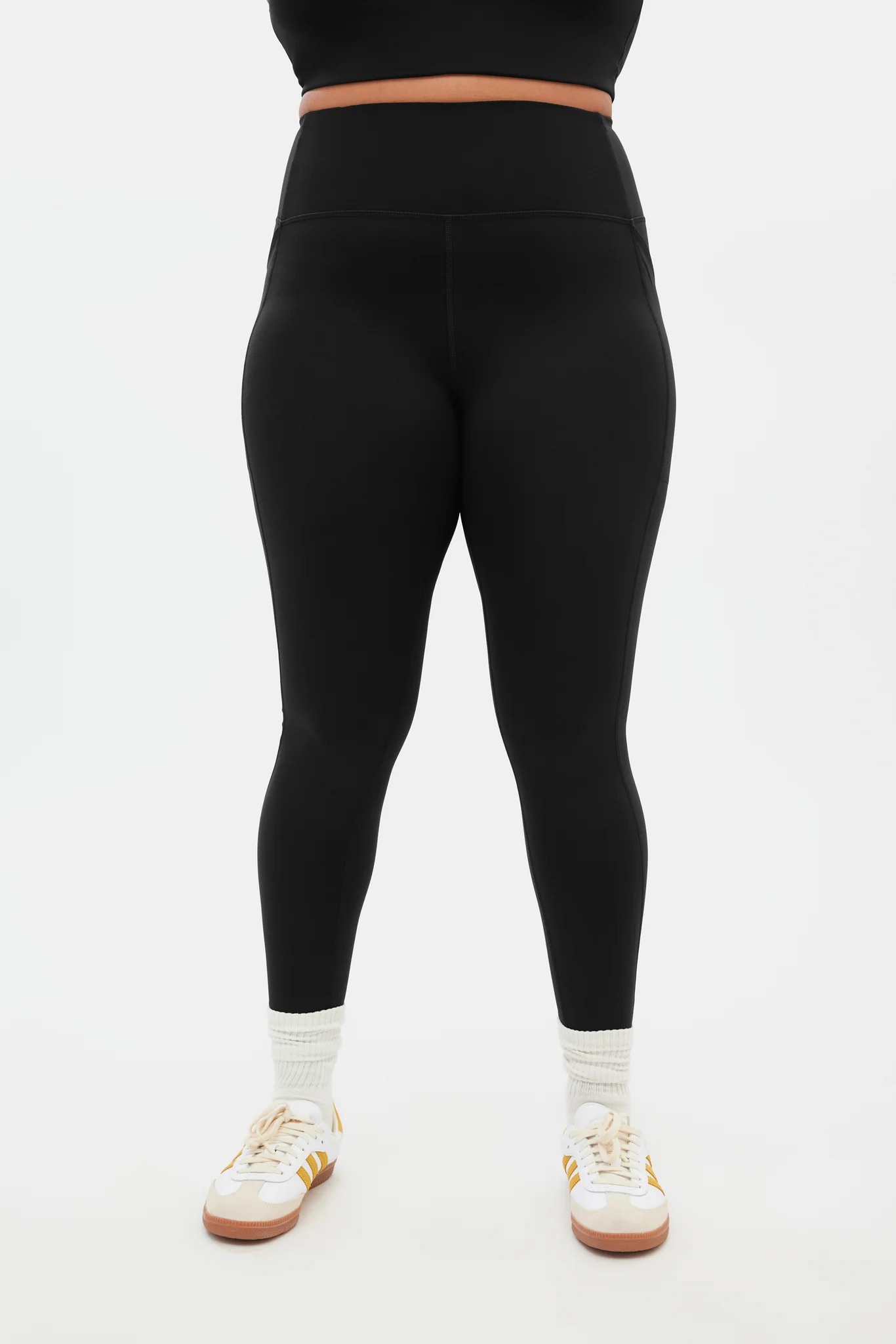 Girlfriend Collective, Black Compressive Pocket Legging