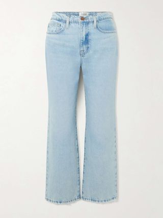 Le Jane Ankle Cropped High-Rise Straight-Leg Jeans