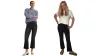 BODEN Fitted cropped flare jeans