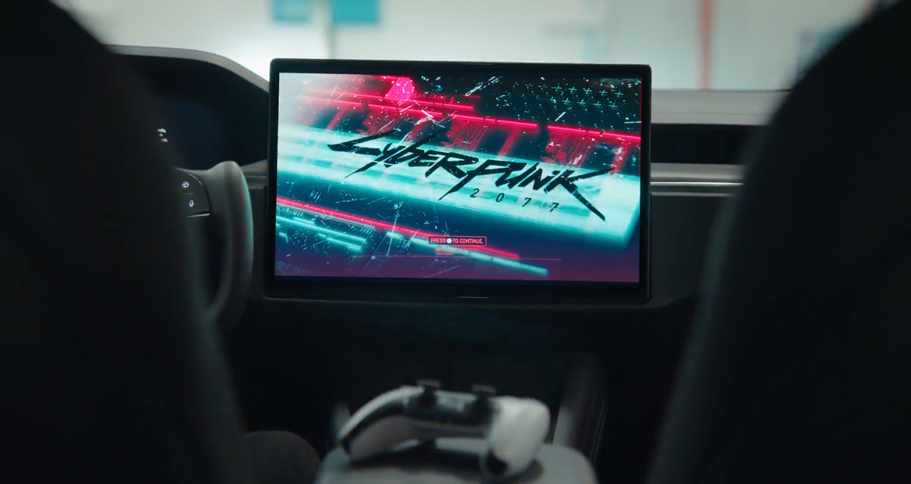 The Tesla Holiday Update enables users to game on Steam via the cars&#039; centre console