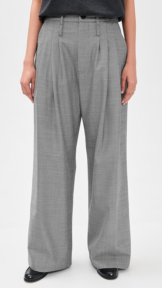 Jamie Haller the Triple Pleat Trousers