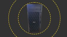 The Dell Pro Max Tower T2 on the ITPro background