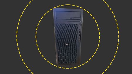 The Dell Pro Max Tower T2 on the ITPro background