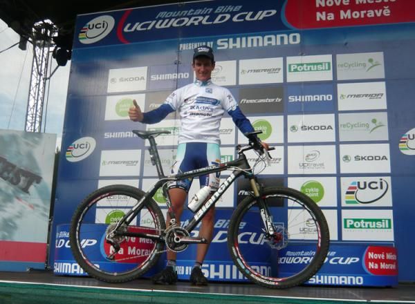 Gerhard Kerschbaumer (TX Active Bianchi) secured the World Cup overall in Czech with one round remaining.