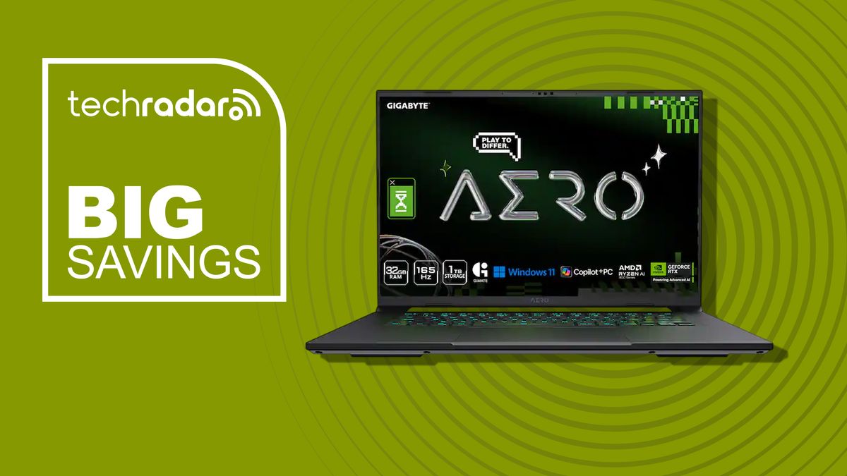 Gigabyte's 16-inch video editing laptop with Ryzen AI 7, RTX 5060, and 32GB RAM is $350 off — but you'll need to act super-fast