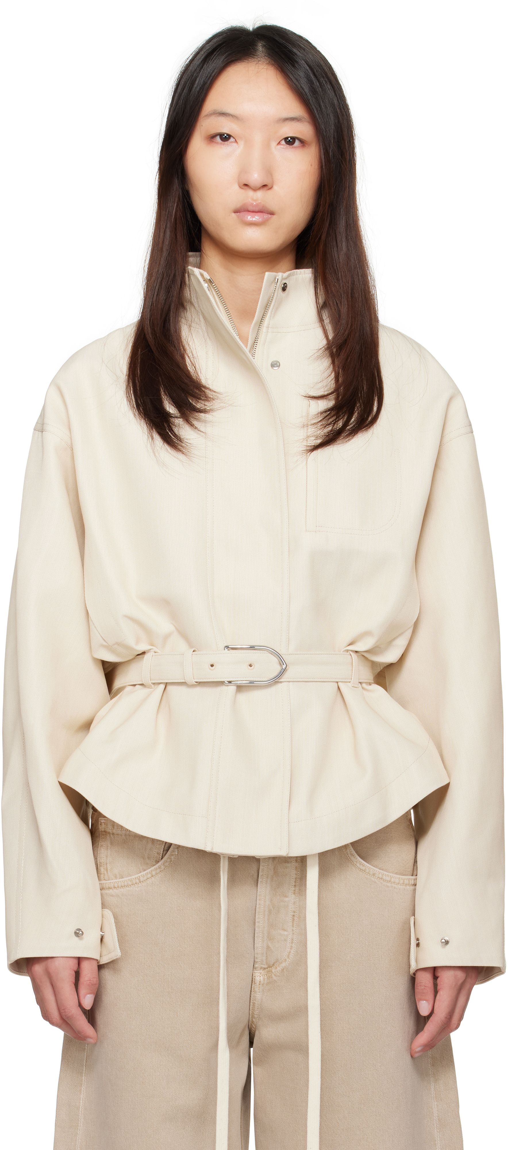 Beige La Croisière 'the Ciro' Jacket