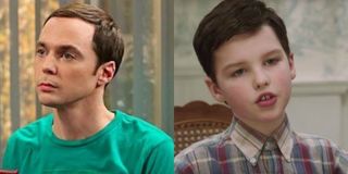 Sheldon Cooper Jim Parsons Iain Armitage The Big Bang Theory CBS