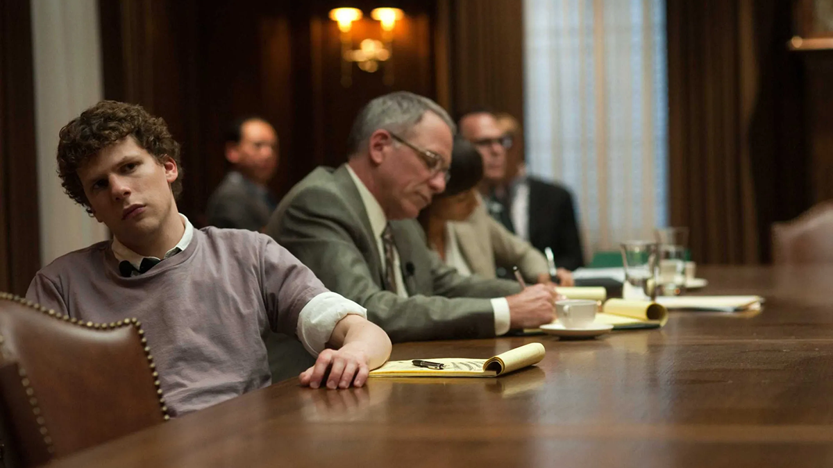Jesse Eisenberg in The Social Network