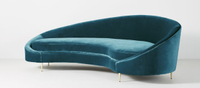 Serpentine sofa, Anthropologie