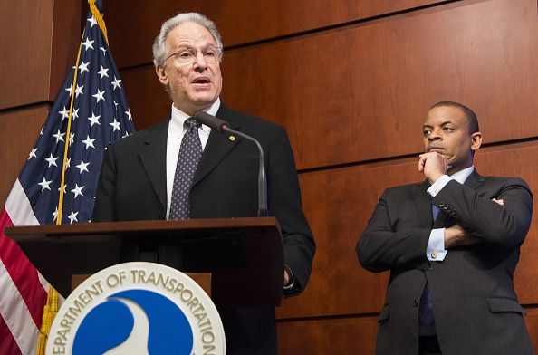 Dr. Mark Rosekind and US Transportation Secretary Anthony Foxx discuss Takata investigations.