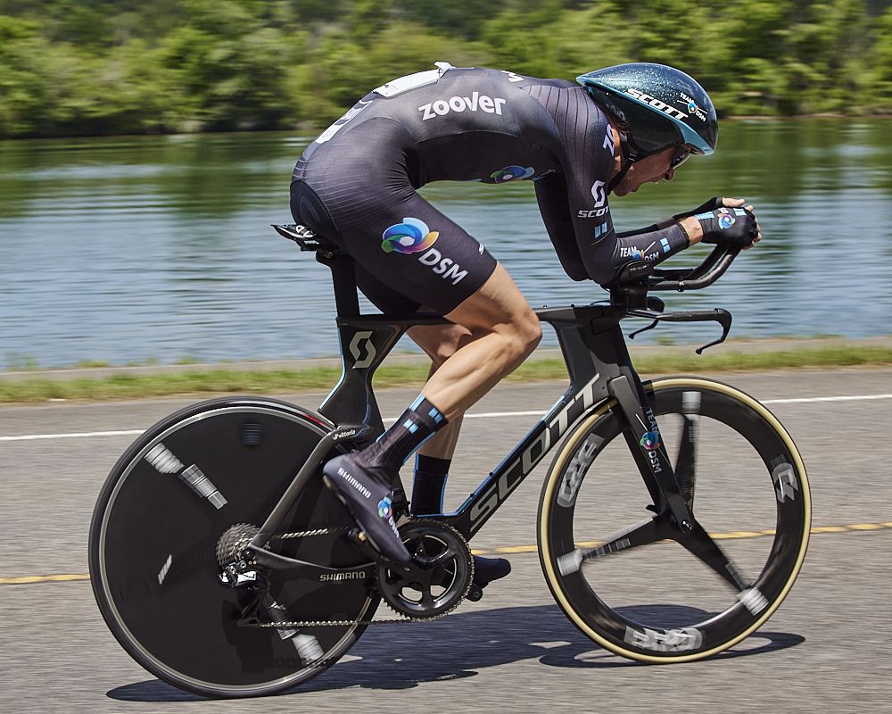 Chad Haga (Team DSM) at the USA Cycling Pro Road Championships 2021 time trial
