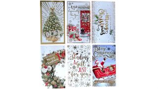 Traditional Christmas money cards