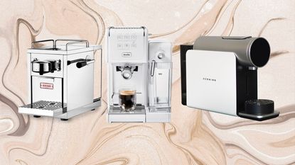 A selection of the best pod coffee makers including the Grind Pod coffee maker, Breville OneTouch CoffeeHouse and Drink Morning