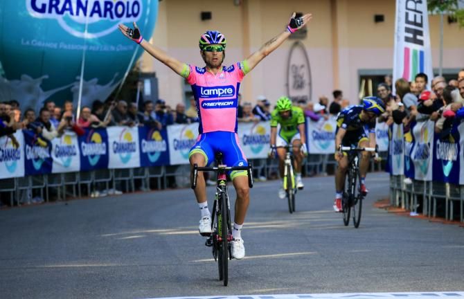 Diego Ulissi (Lampre-Merida) wins the Giro dell'Emilia