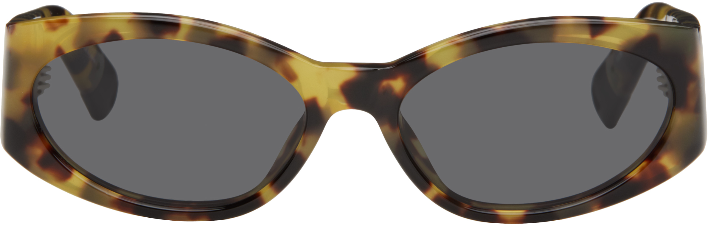 Brown 'les Lunettes Ovalo' Sunglasses