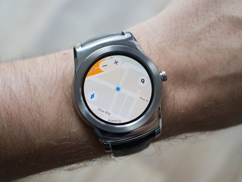 A proper Google Maps app appears on Android Wear
