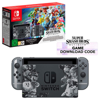 Nintendo Switch Super Smash Bros. Ultimate Edition console + Super Smash Bros. Ultimate Game (Download Code) | Now £319.99 at Amazon