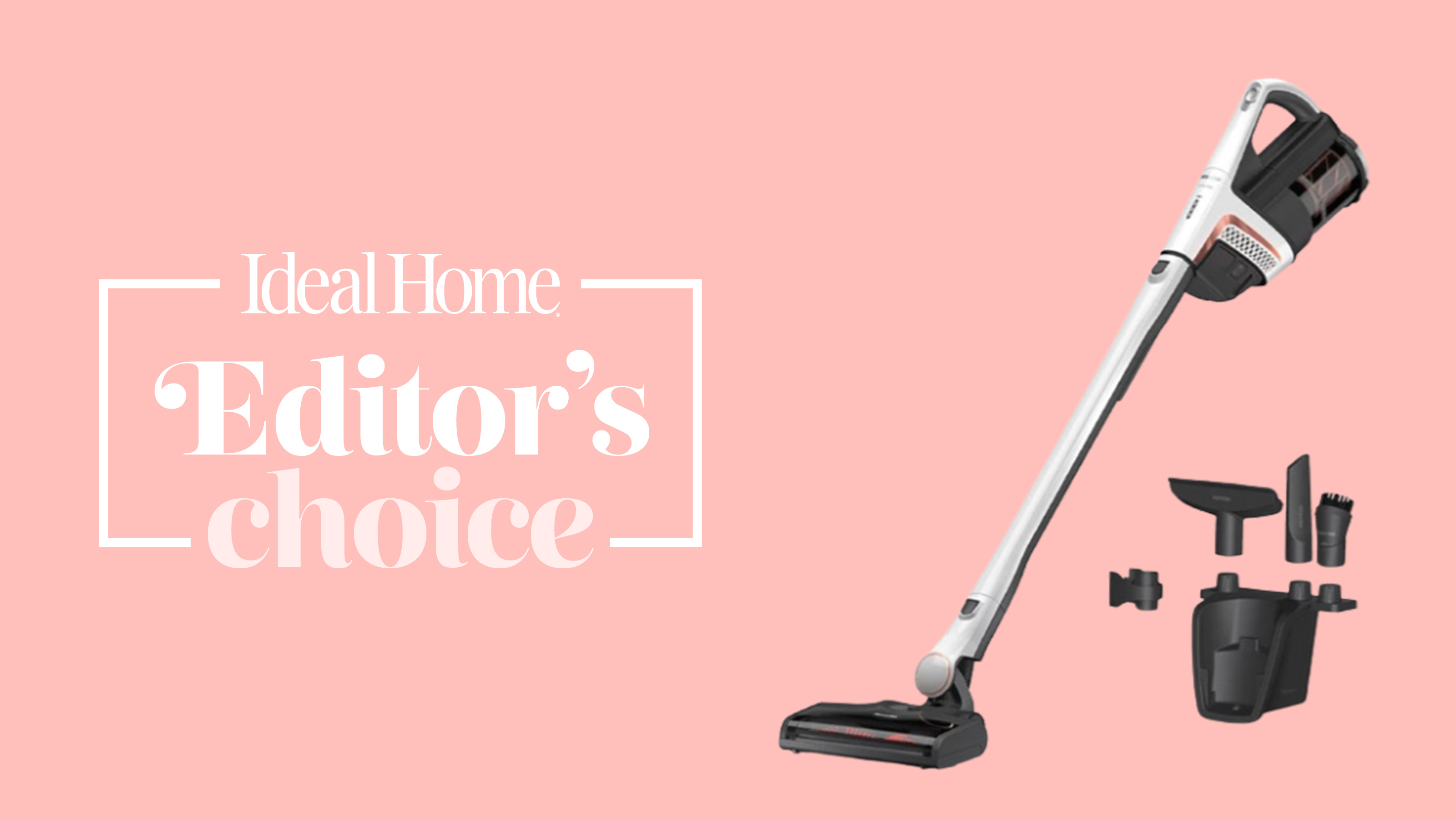 Editor's choice Miele Triflex on a pink background