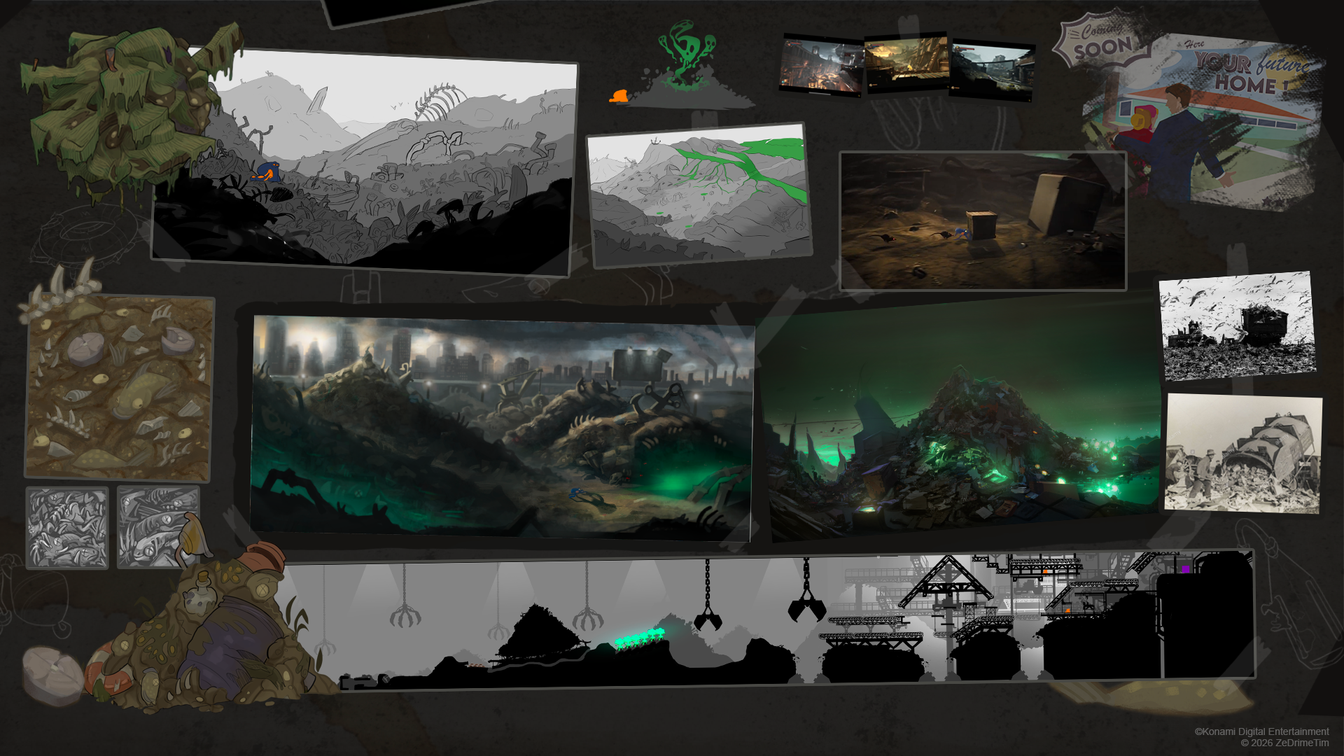 A cartoon octopus game