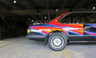 The BMW Art Car collection parks up in London’s Shoreditch