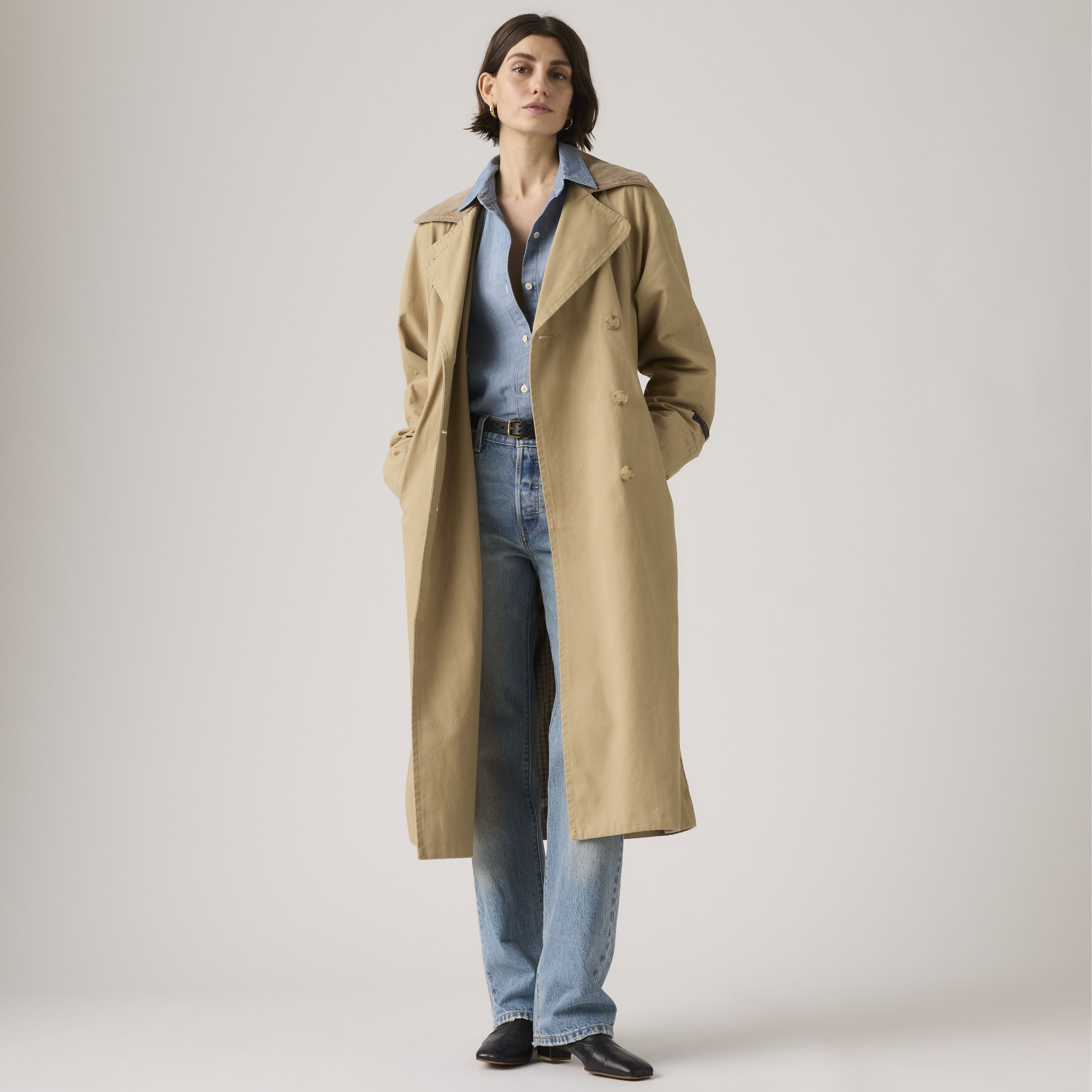 Bree Classic Long Trench Coat