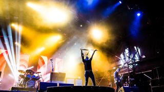 Mastodon on stage at Bloodstock