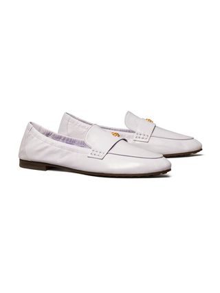 Tory Burch lavender loafers