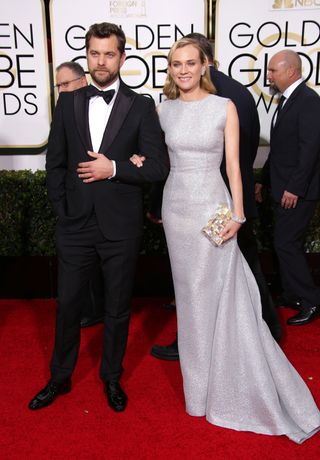 Diane Kruger & Joshua Jackson at The Golden Globes, 2015