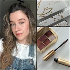 Junior beauty editor, Grace Lindsay, testing Lisa Eldridge Makeup