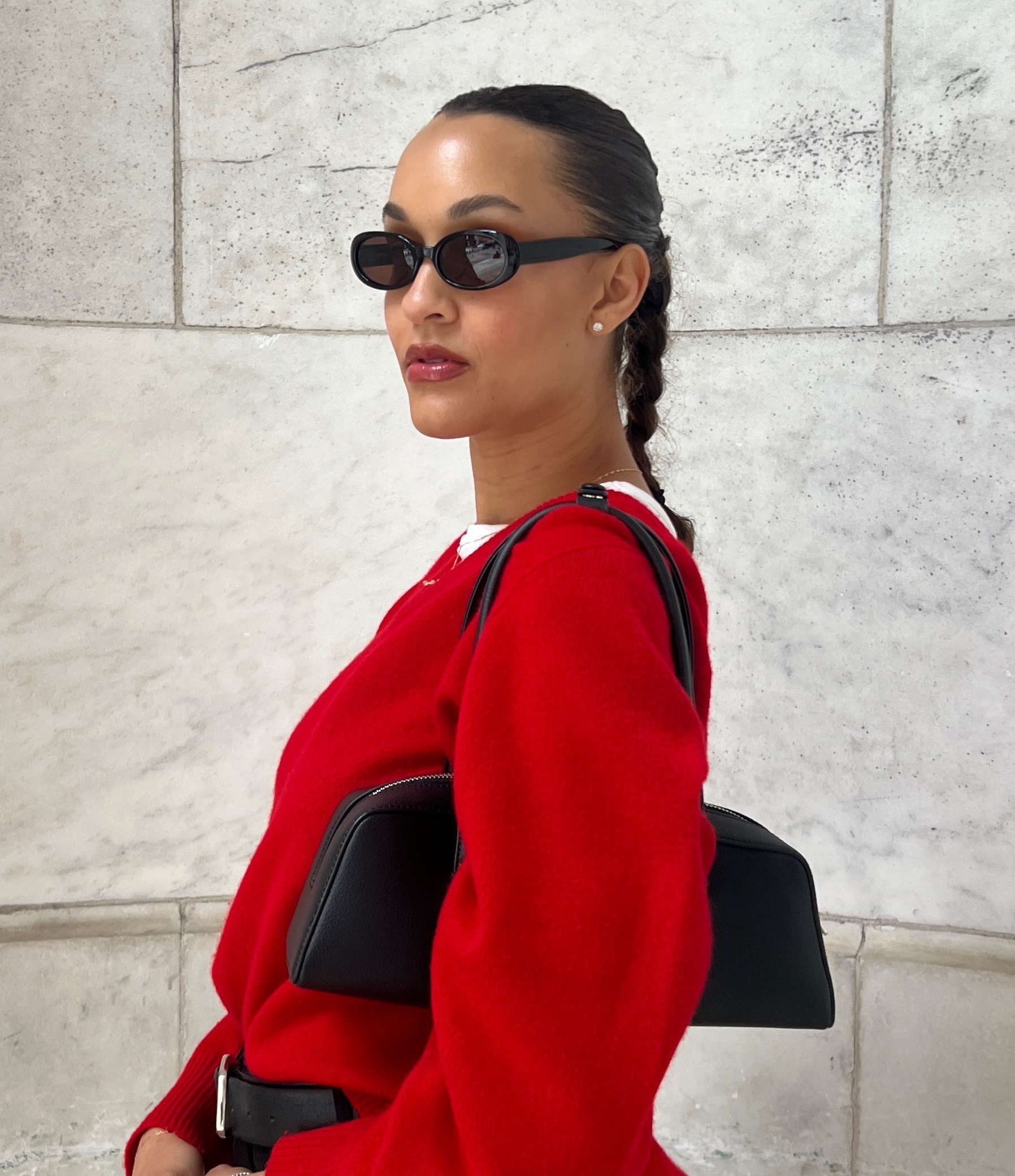 Anneliese Henderson wearing a new fashion item from May 2025