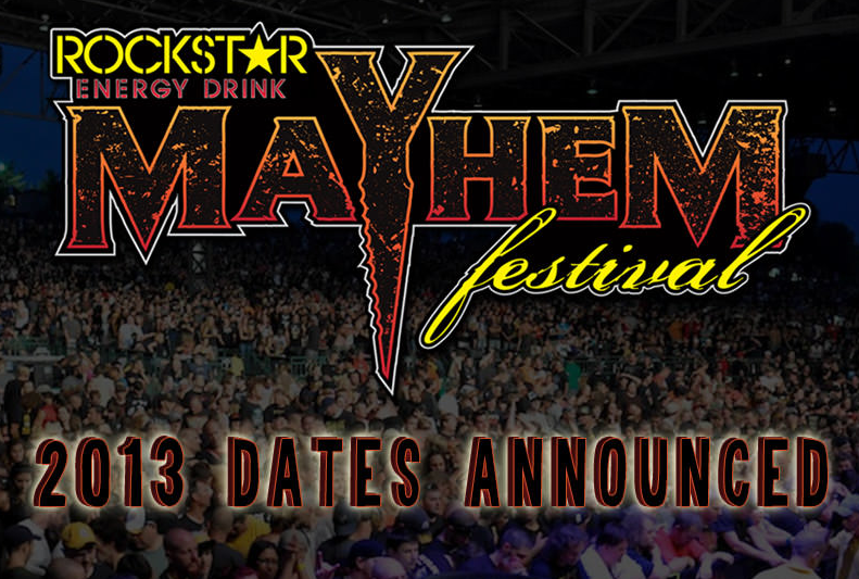 Rockstar Energy Drink Mayhem Festival Announces 2013 Tour Dates