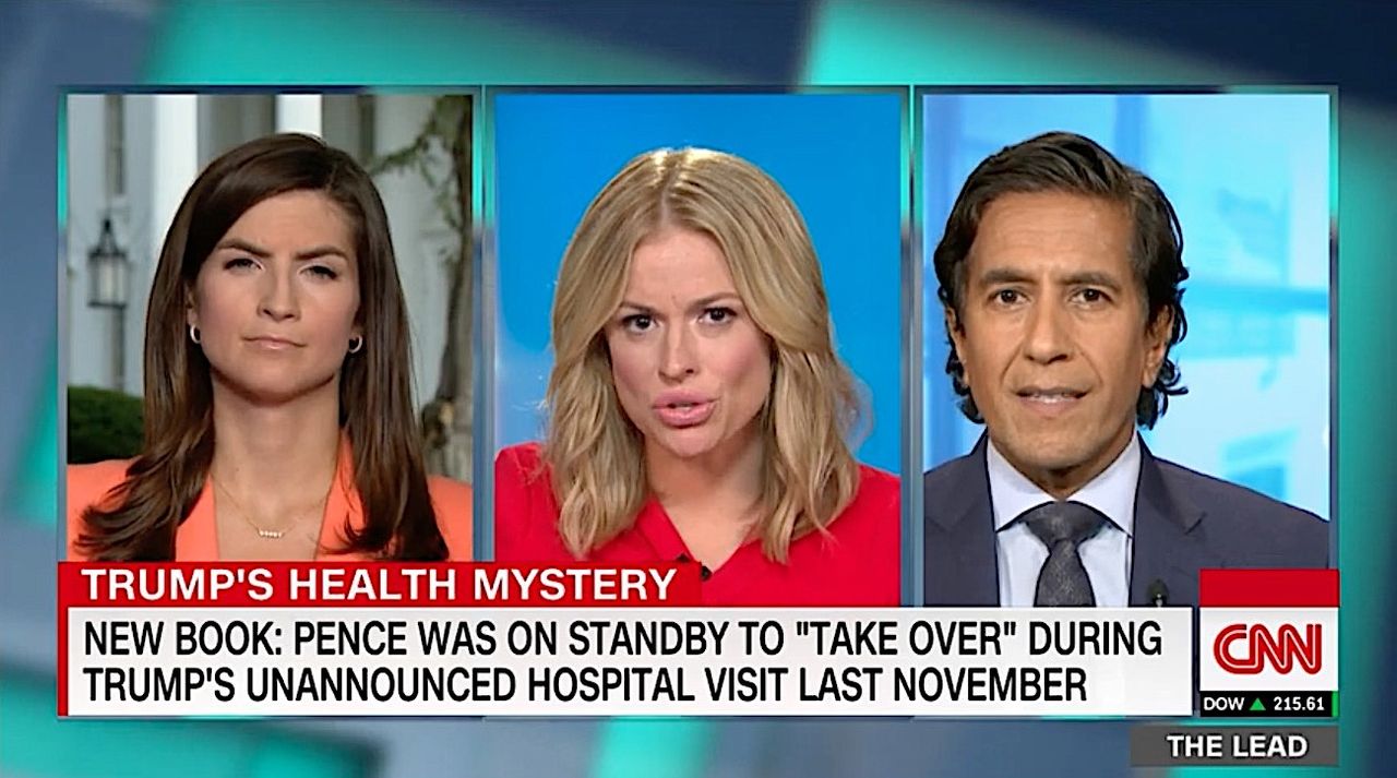 CNN talks Trump&amp;#039;s health