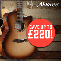 Alvarez guitars: Up to £220 off