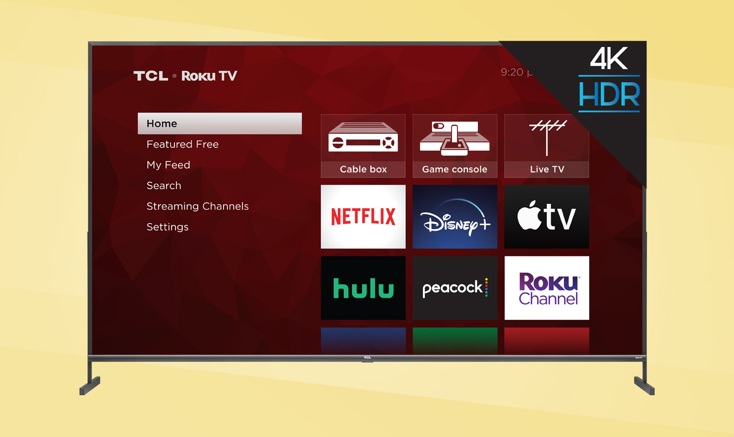 TCL 4-Series Roku TV 85S435