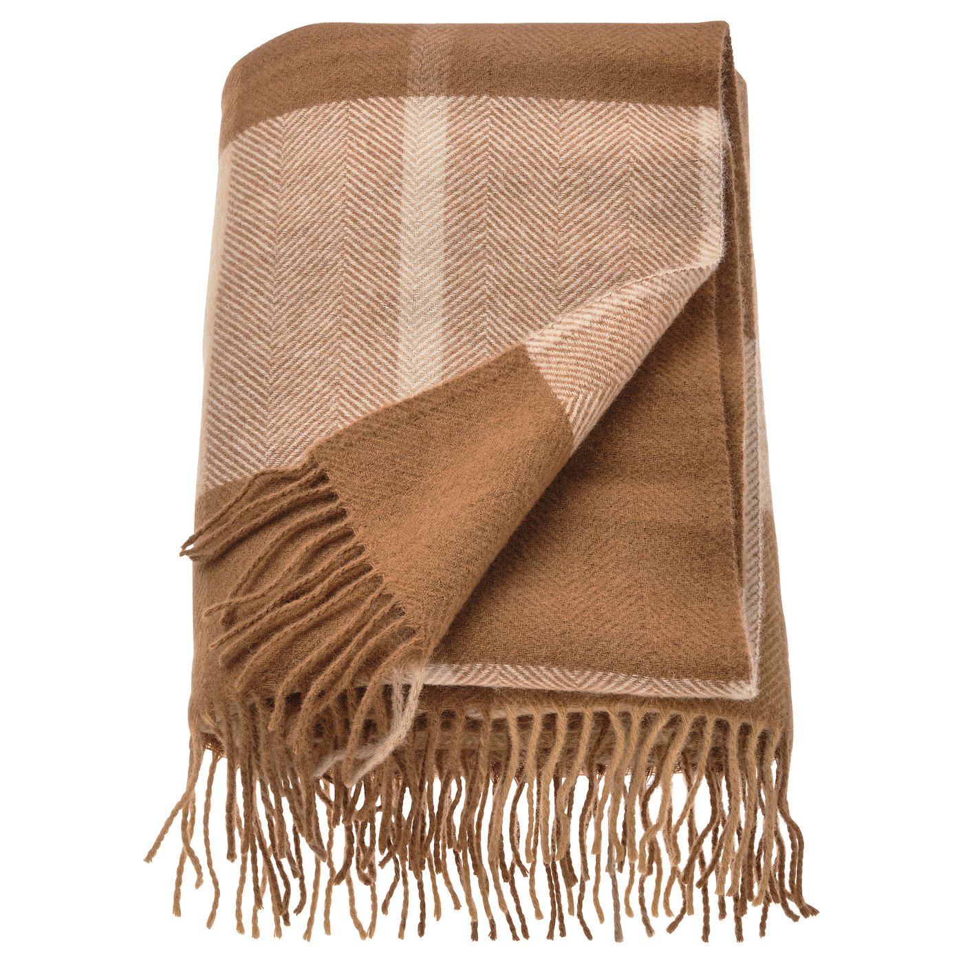 Myrull Throw - Light Brown 51x67 &quot;