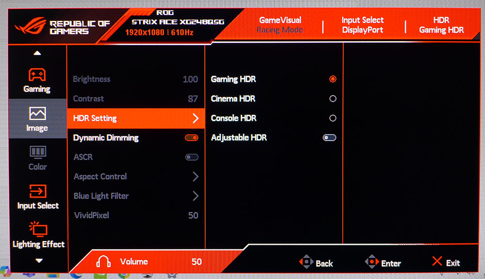 Asus XG248QSG