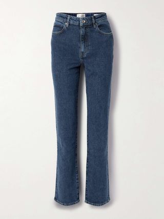 FRAME The Ruler High-Rise Slim-Leg Jeans