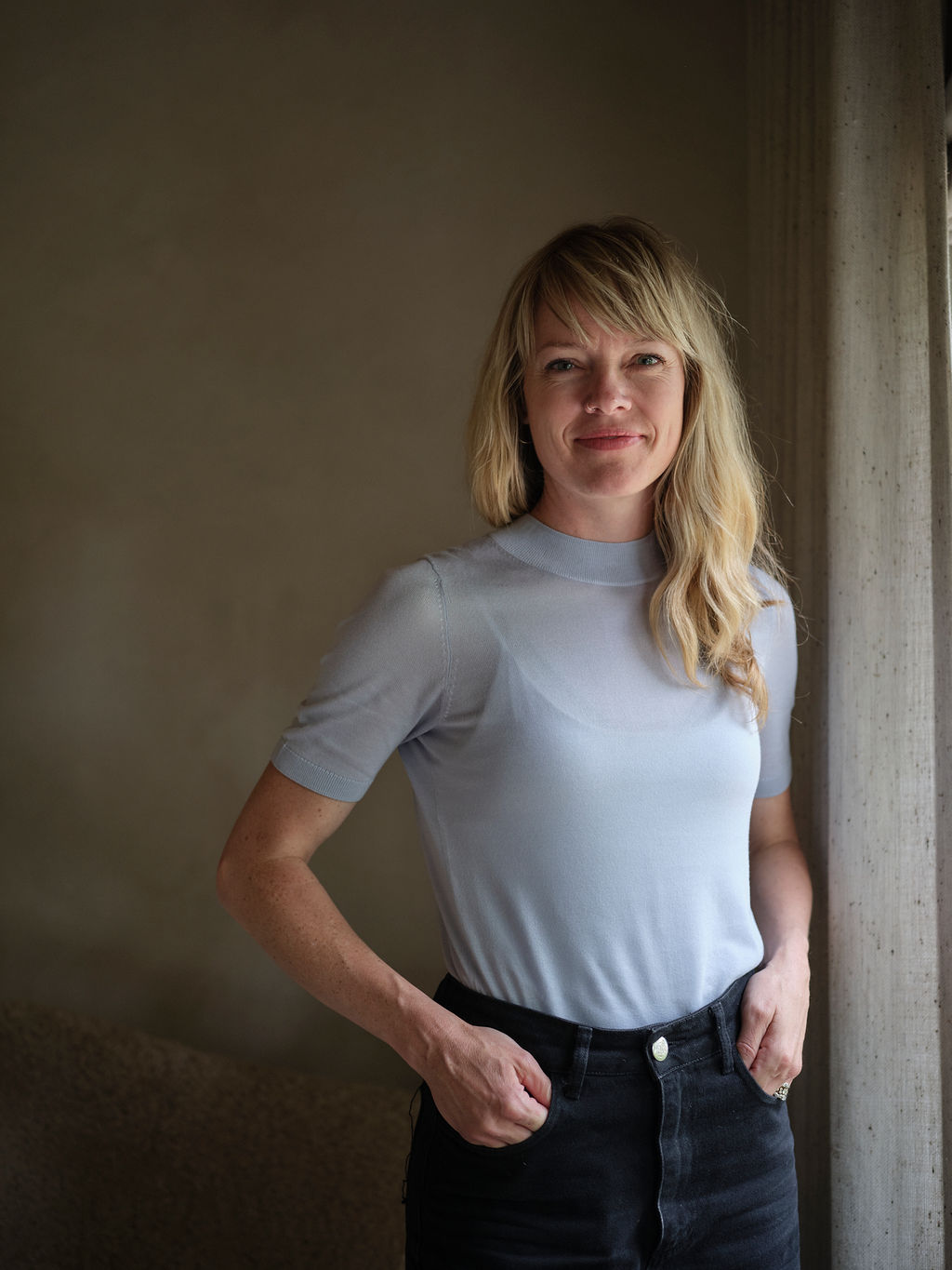 An expert headshot of Julia Miller, Creative Director of Yond Interiors