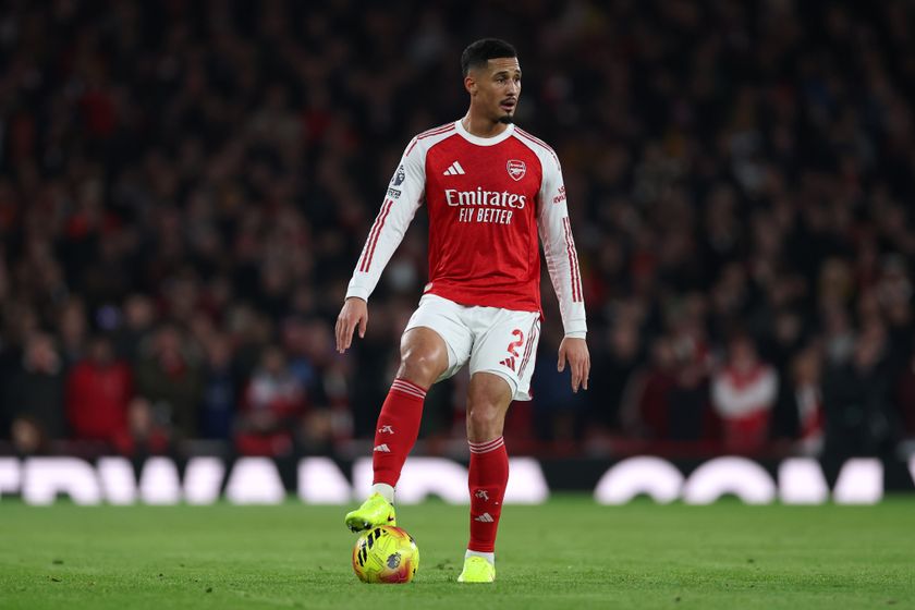 Arsenal defender William Saliba