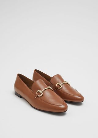 Equestrian Buckle Loafers