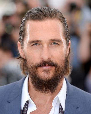 Matthew McConaughey's Facial Mullet