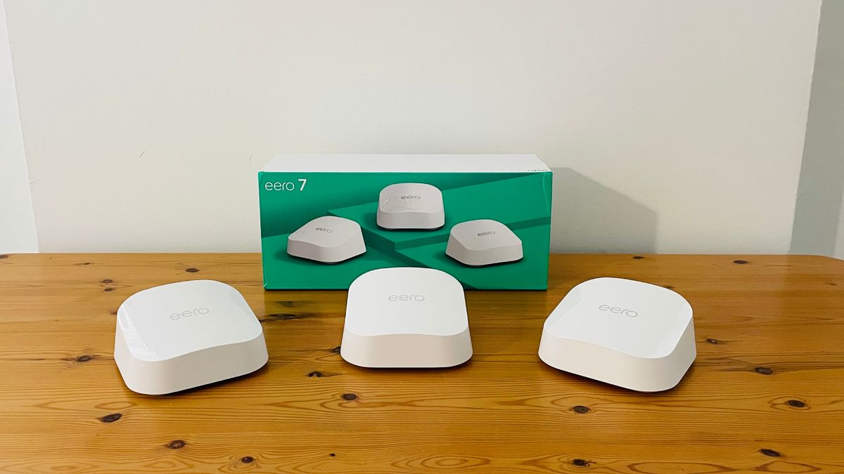 I tested the affordable Eero 7 mesh Wi-Fi system, and as long as you don't need 6.0GHz Wi-Fi, it's great for bringing those dead spots back to life