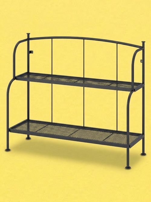L&Auml;ck&Ouml; Shelf Unit - Gray Outdoor/indoor 36 1/4x29 7/8 "