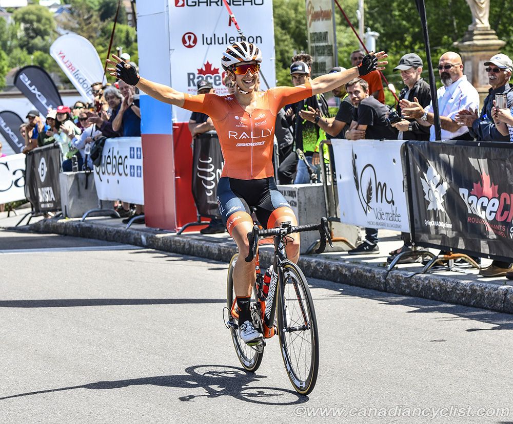 Sara Bergen (Rally Cycling) wins by over 1minute
